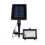 Proiector LED 2.5W SMD cu Panou Solar Pentru Gradina